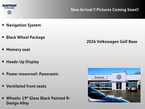 pure white 2026 Volkswagen Golf R 2.0T DSG