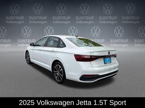 White 2025 Volkswagen Jetta 1.5T Sport