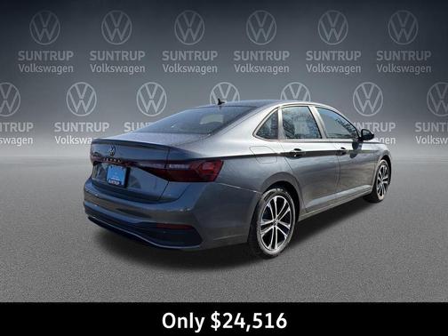 Platinum Gray Metallic 2026 Volkswagen Jetta 1.4T S