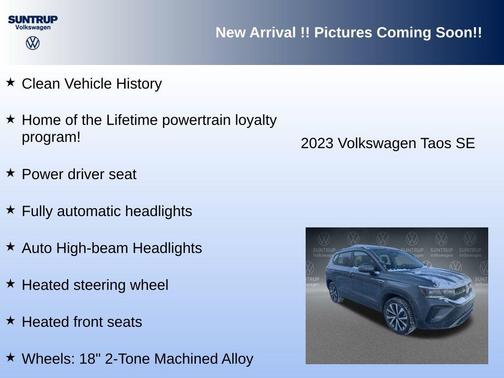2023 Volkswagen Taos 1.5T SE