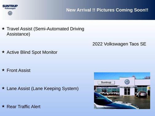 2022 Volkswagen Taos 1.5T SE