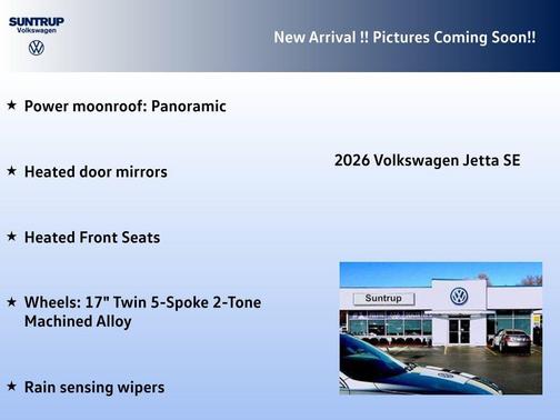 2026 Volkswagen Jetta 1.4T SE