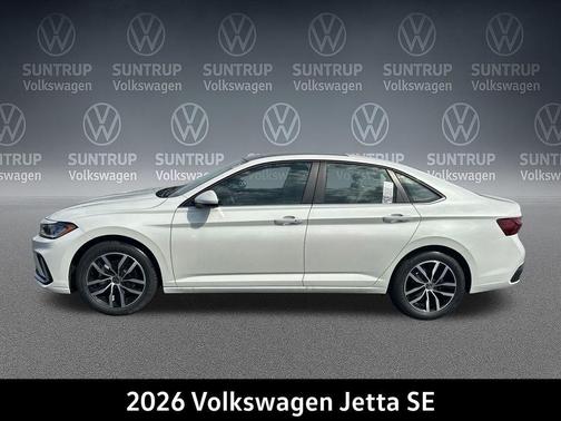 Opal White Pearl 2026 Volkswagen Jetta 1.4T SE