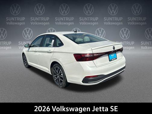 Opal White Pearl 2026 Volkswagen Jetta 1.4T SE