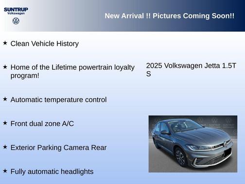 2025 Volkswagen Jetta 1.5T S