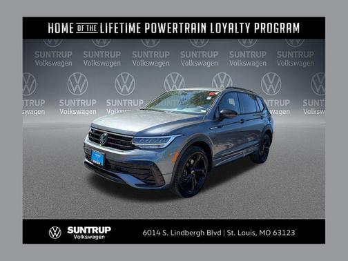 Platinum Gray Metallic 2024 Volkswagen Tiguan 2.0T SE R-Line Black 4MOTION