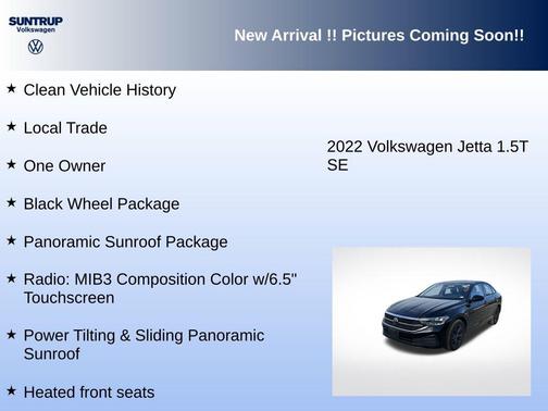 2022 Volkswagen Jetta 1.5T SE