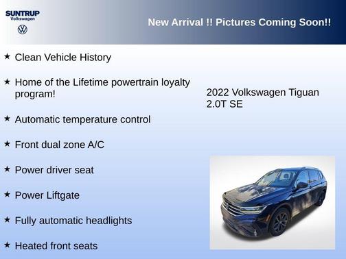 2022 Volkswagen Tiguan 2.0T SE