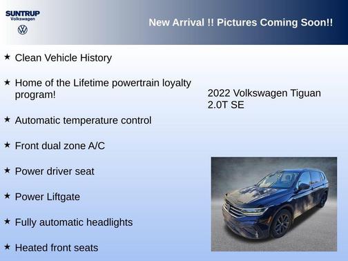2022 Volkswagen Tiguan 2.0T SE