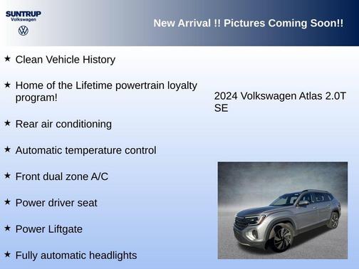2024 Volkswagen Atlas 2.0T SE w/Technology 4MOTION
