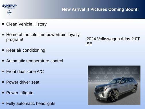 2024 Volkswagen Atlas 2.0T SE w/Technology 4MOTION