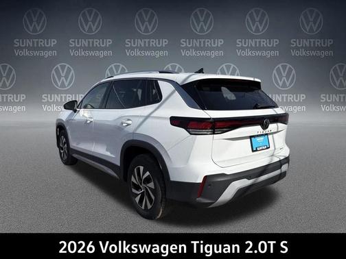 pure white 2026 Volkswagen Tiguan 2.0T S 4MOTION