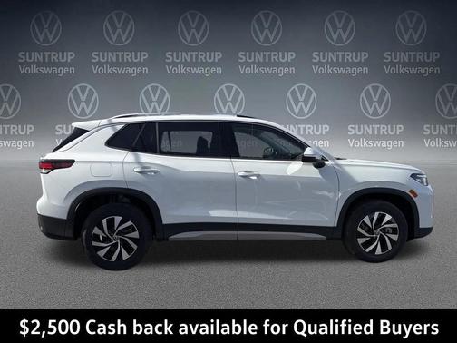 pure white 2026 Volkswagen Tiguan 2.0T S 4MOTION