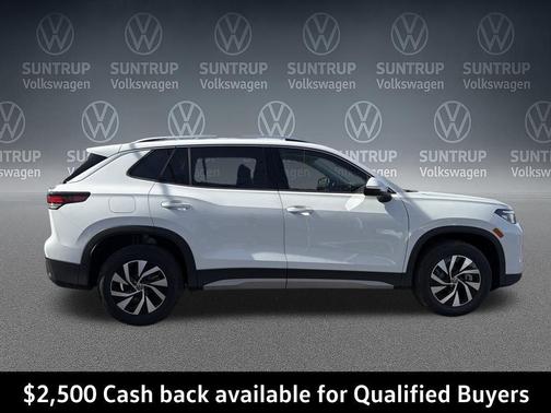 pure white 2026 Volkswagen Tiguan 2.0T S 4MOTION