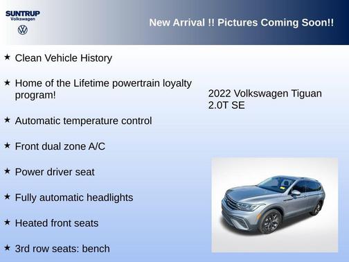2022 Volkswagen Tiguan 2.0T SE