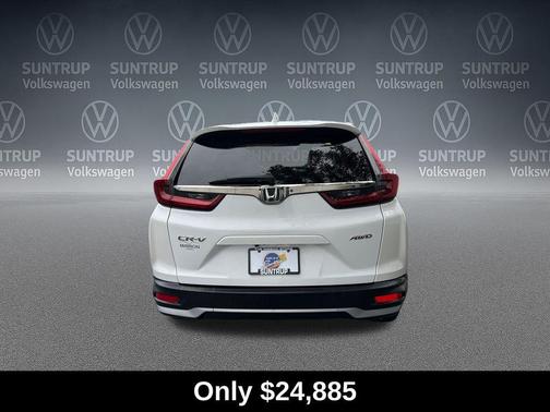 Platinum White Pearl 2020 Honda CR-V AWD EX-L