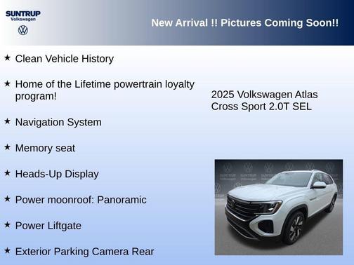 2025 Volkswagen Atlas Cross Sport 2.0T SEL