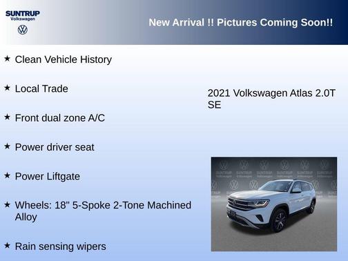 2021 Volkswagen Atlas 2.0T SE