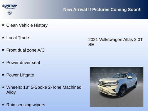 2021 Volkswagen Atlas 2.0T SE