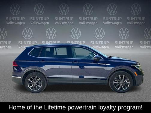 Atlantic Blue Metallic 2024 Volkswagen Tiguan 2.0T SE