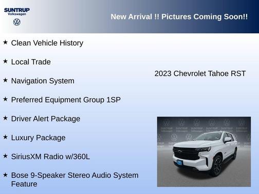 2023 Chevrolet Tahoe 4WD RST