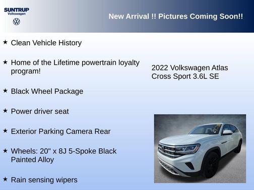 2022 Volkswagen Atlas Cross Sport 3.6L V6 SE w/Technology