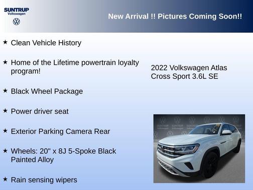 2022 Volkswagen Atlas Cross Sport 3.6L V6 SE w/Technology
