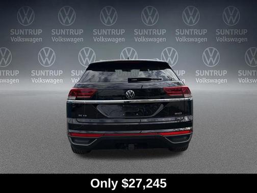 Black 2022 Volkswagen Atlas Cross Sport 3.6L V6 SE w/Technology