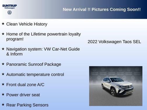 2022 Volkswagen Taos 1.5T SEL
