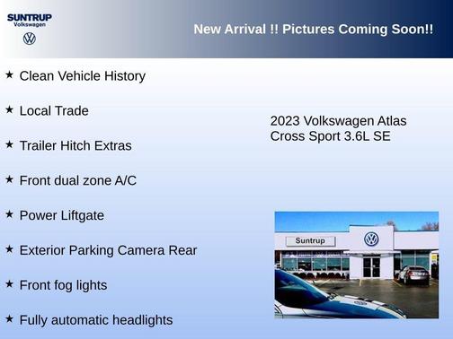 2023 Volkswagen Atlas Cross Sport 3.6L V6 SE w/Technology