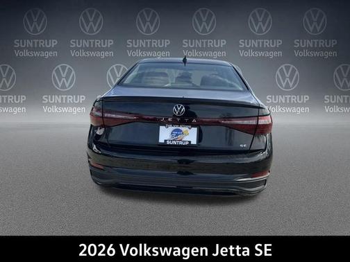 Deep Black Pearl 2026 Volkswagen Jetta 1.4T SE