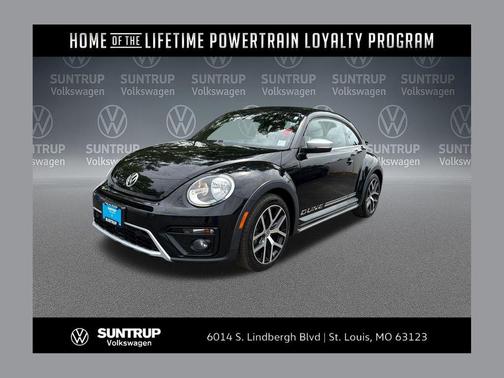 Deep Black 2017 Volkswagen Beetle 1.8T Dune