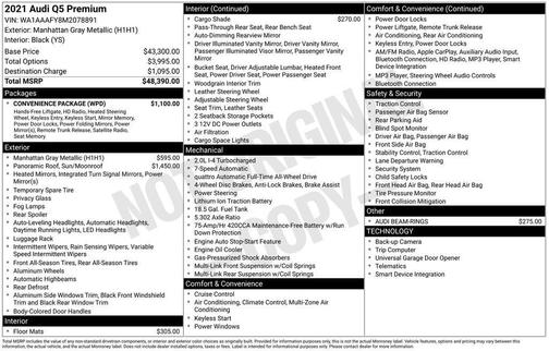 2021 Audi Q5 45 Premium
