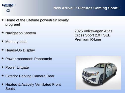 2025 Volkswagen Atlas Cross Sport 2.0T SEL Premium
