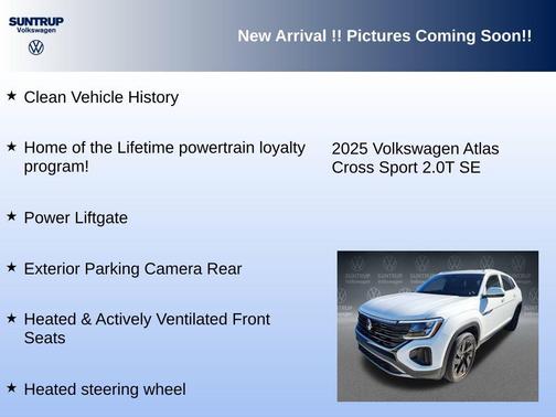 2025 Volkswagen Atlas Cross Sport 2.0T SE w/Technology