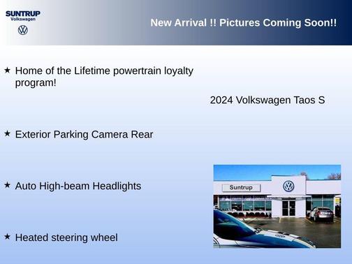 2024 Volkswagen Taos 1.5T S