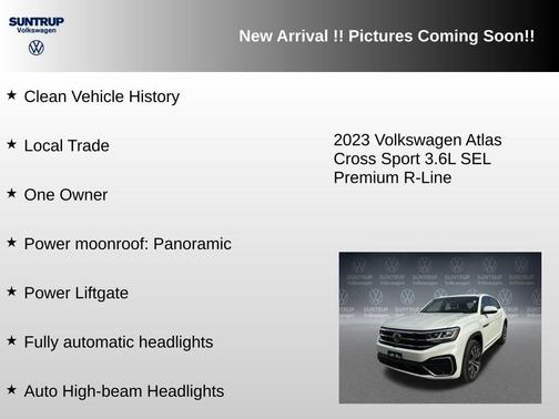 2023 Volkswagen Atlas Cross Sport 3.6L V6 SEL Premium R-Line