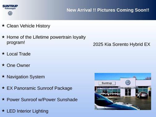 2025 Kia Sorento Hybrid EX