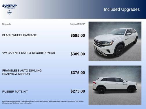 2022 Volkswagen Atlas Cross Sport 3.6L V6 SE w/Technology