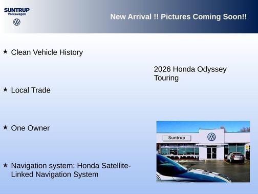 2026 Honda Odyssey Touring