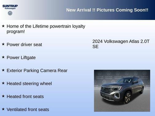 2024 Volkswagen Atlas 2.0T SE w/Technology 4MOTION