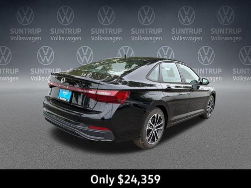 Deep Black Pearl 2026 Volkswagen Jetta 1.4T S