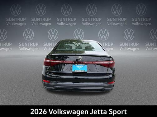 Deep Black Pearl 2026 Volkswagen Jetta 1.4T S