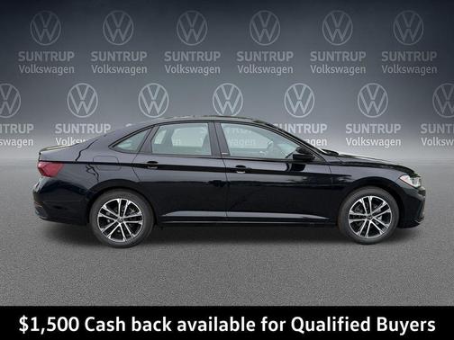 Deep Black Pearl 2026 Volkswagen Jetta 1.4T S