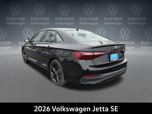 Deep Black Pearl 2026 Volkswagen Jetta 1.4T SE