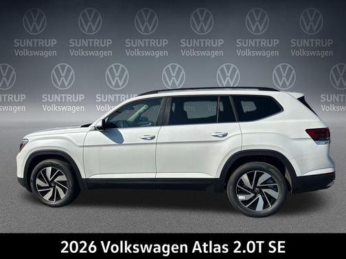 opal white pearl 2026 Volkswagen Atlas 2.0T SE w/Technology