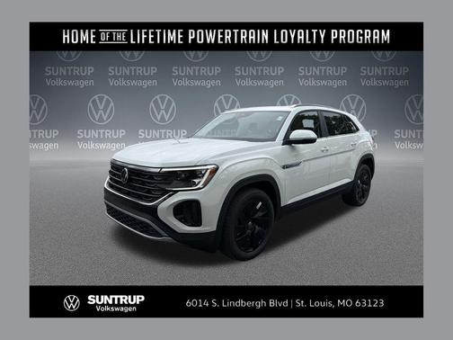 opal white pearl 2026 Volkswagen Atlas Cross Sport 2.0T SE w/Technology 4MOTION