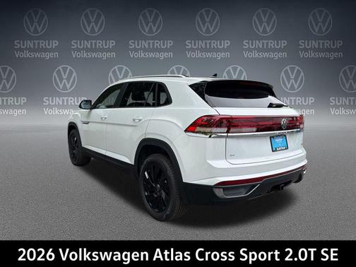 opal white pearl 2026 Volkswagen Atlas Cross Sport 2.0T SE w/Technology 4MOTION