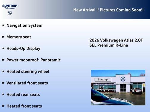 2026 Volkswagen Atlas 2.0T SEL Premium R-Line 4MOTION