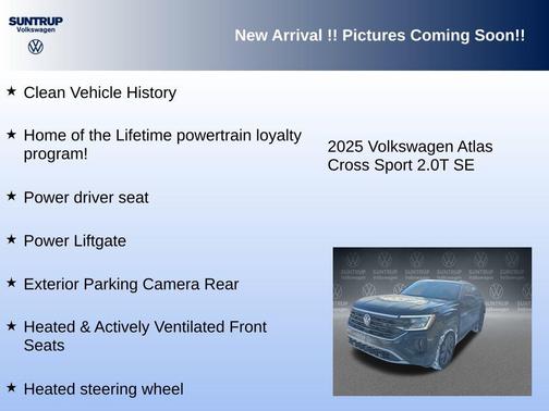 2025 Volkswagen Atlas Cross Sport 2.0T SE w/Technology